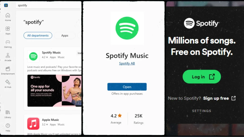 How Spotify Free Download  for PC 