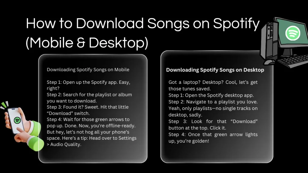 How to Download Songs on Spotify (Mobile & Desktop)